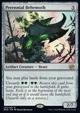 Perennial Behemoth [BRO #202] SPANISH NM