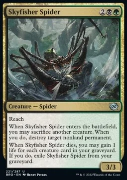 Skyfisher Spider [BRO #221] SPANISH NM