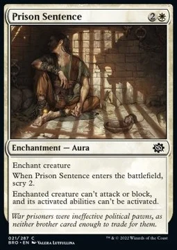 Prison Sentence [BRO #21] SPANISH NM