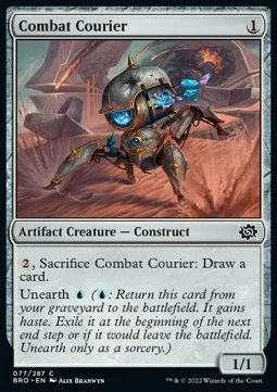 Combat Courier [BRO #77] SPANISH NM