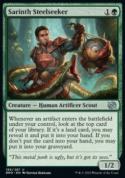 Sarinth Steelseeker [BRO #189] SPANISH NM