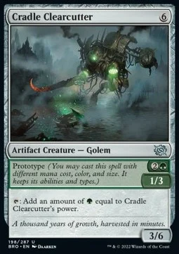 Cradle Clearcutter [BRO #198] SPANISH NM