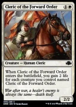 Cleric of the Forward Order [DMR #3] ENGLISH NM