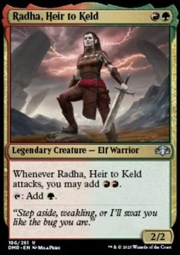 Radha, Heir to Keld [DMR #196] ENGLISH NM