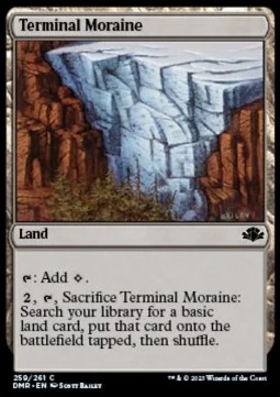 Terminal Moraine [DMR #259] ENGLISH NM