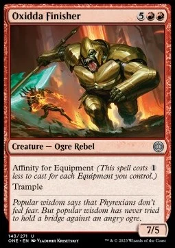 Oxidda Finisher [ONE #143] ENGLISH NM