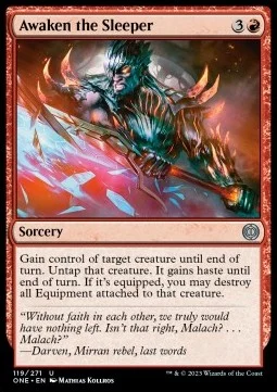 Awaken the Sleeper [ONE #119] SPANISH NM