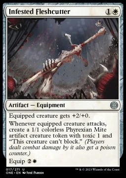 Infested Fleshcutter [ONE #17] SPANISH NM
