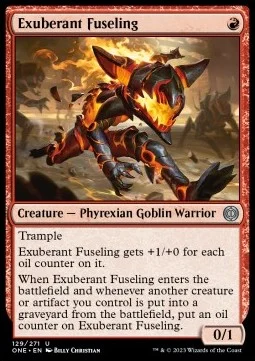 Exuberant Fuseling [ONE #129] SPANISH NM
