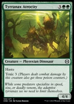 Tyrranax Atrocity [ONE #188] SPANISH NM