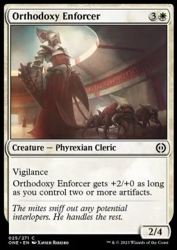 Orthodoxy Enforcer [ONE #25] ENGLISH NM