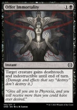 Offer Immortality [ONE #102] SPANISH NM