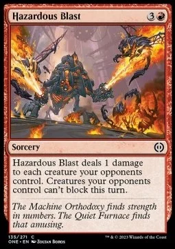 Hazardous Blast [ONE #135] SPANISH NM