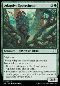 Adaptive Sporesinger [ONE #157] SPANISH NM
