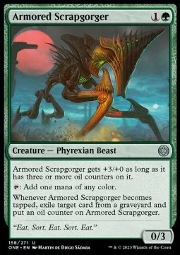 Armored Scrapgorger [ONE #158] SPANISH NM