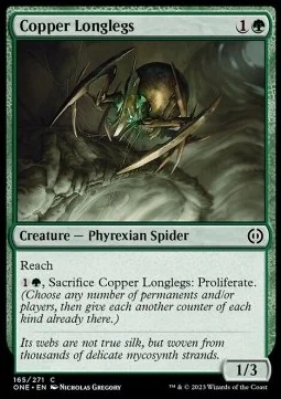 Copper Longlegs [ONE #165] SPANISH NM