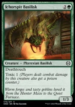 Ichorspit Basilisk [ONE #170] ENGLISH NM