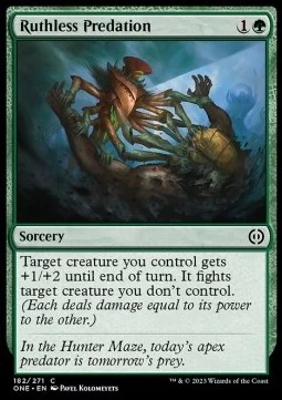 Ruthless Predation [ONE #182] SPANISH NM