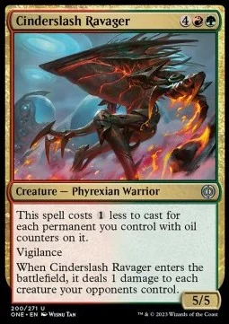 Cinderslash Ravager [ONE #200] SPANISH NM