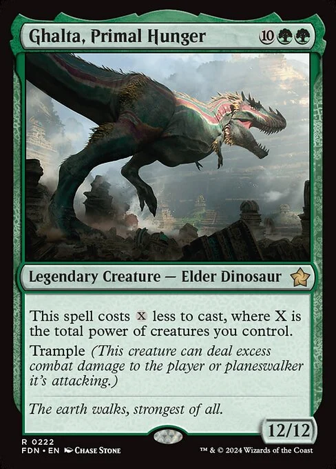 Ghalta, Primal Hunger [FDN #222] SPANISH NM