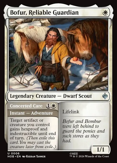Bofur, Reliable Guardian // Concerted Care [HOB #6] SPANISH NM