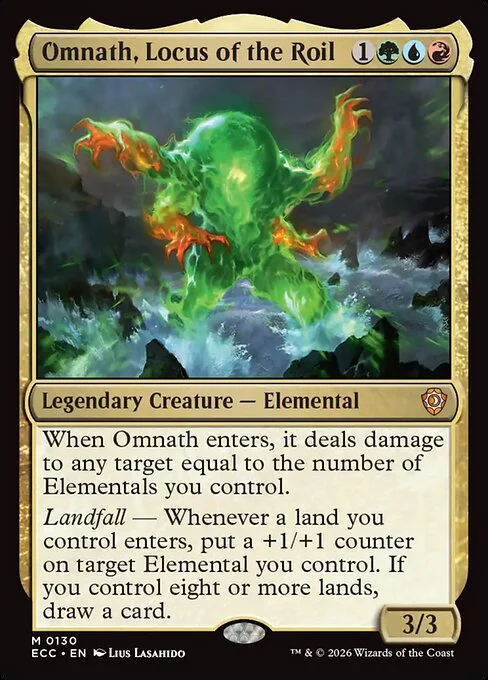 Omnath, Locus of the Roil [ECC #130] ENGLISH NM