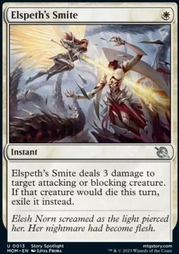 Elspeth's Smite [MOM #13] ENGLISH NM