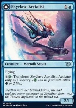 Skyclave Aerialist // Skyclave Invader [MOM #78] SPANISH NM