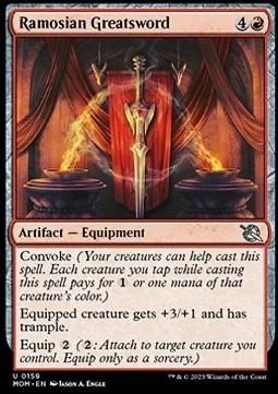 Ramosian Greatsword [MOM #159] SPANISH NM