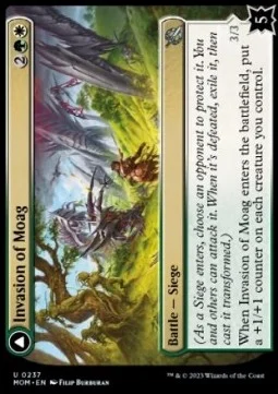 Invasion of Moag // Bloomwielder Dryads [MOM #237] SPANISH NM