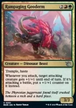 Rampaging Geoderm [MOM #251] SPANISH NM