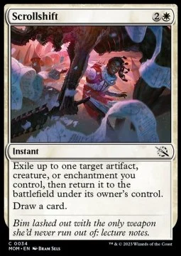 Scrollshift [MOM #34] ENGLISH NM