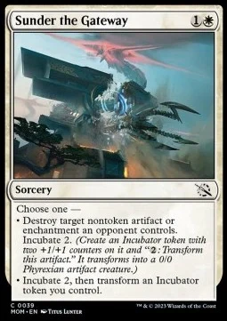 Sunder the Gateway [MOM #39] SPANISH NM