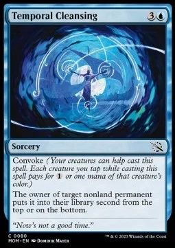 Temporal Cleansing [MOM #80] SPANISH NM