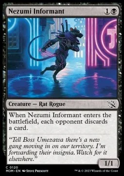 Nezumi Informant [MOM #120] ENGLISH NM