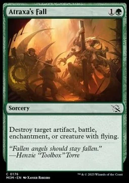 Atraxa's Fall [MOM #176] SPANISH NM