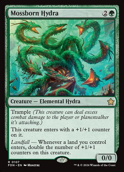 Mossborn Hydra [FDN #107] SPANISH NM