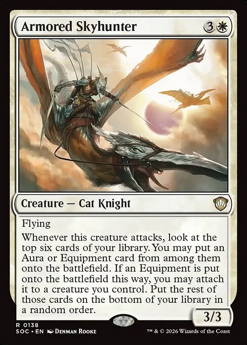 Armored Skyhunter [SOC #138] SPANISH NM