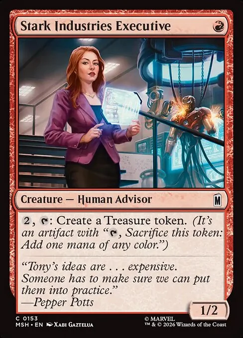 Stark Industries Executive [MSH #153] SPANISH NM