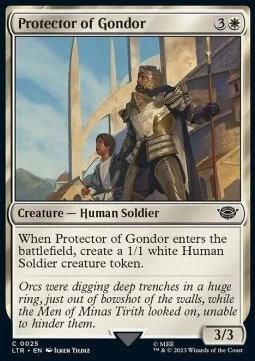 Protector of Gondor [LTR #25] SPANISH NM