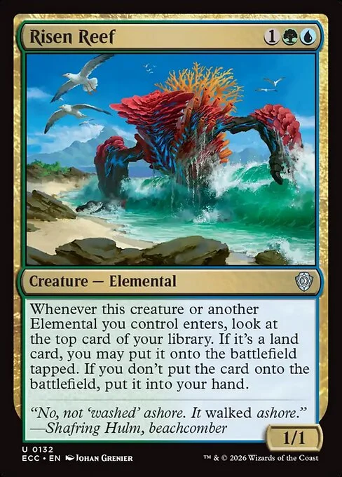 Risen Reef [ECC #132] ENGLISH NM