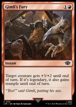 Gimli's Fury [LTR #131] ENGLISH NM