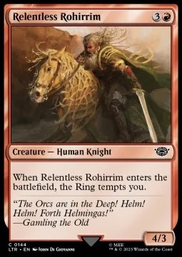 Relentless Rohirrim [LTR #144] ENGLISH NM