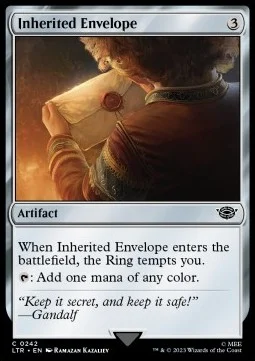 Inherited Envelope [LTR #242] ENGLISH NM
