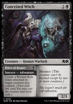 Conceited Witch // Price of Beauty [WOE #84] SPANISH NM