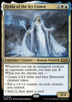 Hylda of the Icy Crown [WOE #206] ENGLISH NM