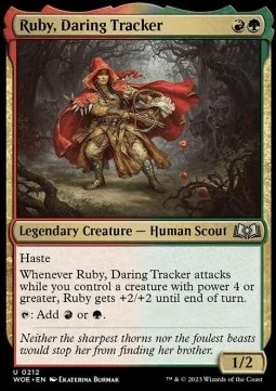 Ruby, Daring Tracker [WOE #212] SPANISH NM