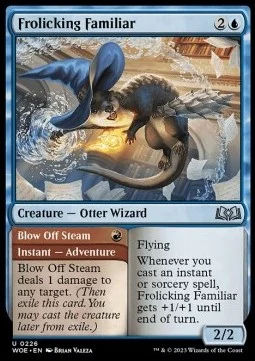 Frolicking Familiar // Blow Off Steam [WOE #226] SPANISH NM