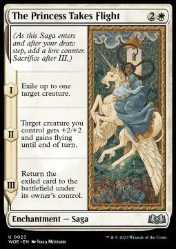 The Princess Takes Flight [WOE #23] SPANISH NM