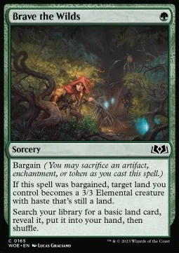 Brave the Wilds [WOE #165] SPANISH NM